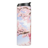 可愛いアニメの女の子(さくらんぼの下) タンブラー (回転左)