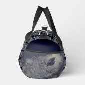 可愛いアフリカグレイパーソナライズされたオウム ダッフルバッグ (右)