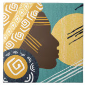 可愛いアフリカスタイル タイル (正面)