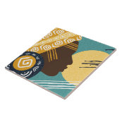 可愛いアフリカスタイル タイル (側面)