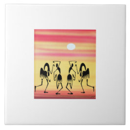 可愛いアフリカブレイクダンス タイル