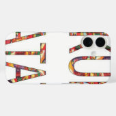 可愛いアフリカヴィンテージカラーズハクナマタタ Case-Mate iPhoneケース (裏面 (横))