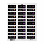 可愛いアフリカ系アメリカ人の魔女 – ハロウィンラベル ラベル (フルシート)