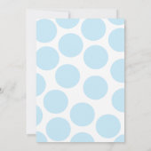 可愛いアフリカ系アメリカ人男の赤ちゃんの赤ちゃん 招待状 (裏面)