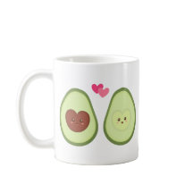 可愛いアボカドのカップル愛し、私の他の半分