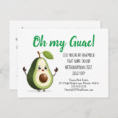 可愛いアボカド紹介実在財産マーケティング販売 ポストカード (正面/裏面)