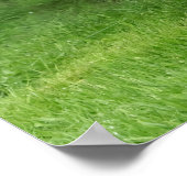 可愛いアラスカンマラムートドッグパピー花写真 – ポスター (角)