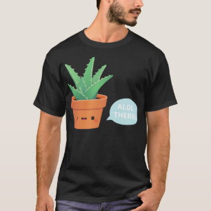 可愛いアロエがアロエに言う Tシャツ
