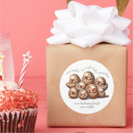 可愛いアングリン8かわいい可愛いパンゴリン ラウンドシール