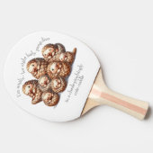 可愛いアングリン8かわいい可愛いパンゴリン 卓球ラケット (横)