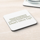 可愛いアートワークデザイン「失敗買体験」 コースター (左側)