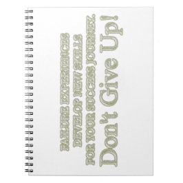 可愛いアートワークデザイン「失敗買体験」 ノートブック