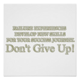 可愛いアートワークデザイン「失敗買体験」 ポスター