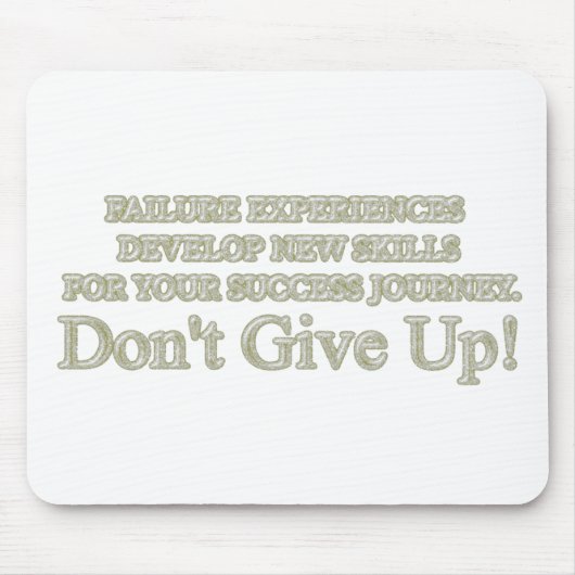 可愛いアートワークデザイン「失敗買体験」 マウスパッド (正面)