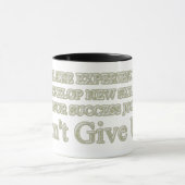 可愛いアートワークデザイン「失敗買体験」 マグカップ (中央)