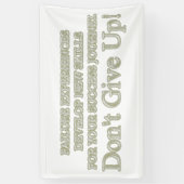 可愛いアートワークデザイン「失敗買体験」 横断幕 (縦)