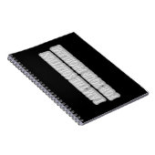 可愛いアートワークデザイン「私が解決策だ」買 ノートブック (右側)