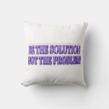 可愛いアートワークデザイン「BE THE SOLUTION」買今すぐ