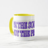 可愛いアートワークデザイン「BE THE SOLUTION」買今すぐ マグカップ (正面左)