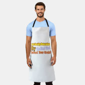 可愛いアートワークデザイン「Your Reality」について買 エプロン (着用した状態)