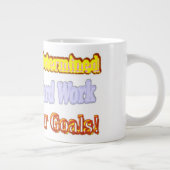 可愛いアートワークデザイン「Your Reality」について買 ジャンボコーヒーマグカップ (右)