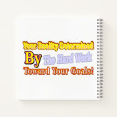 可愛いアートワークデザイン「Your Reality」について買 ノートブック (裏面)