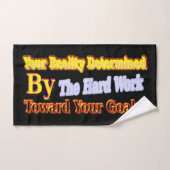 可愛いアートワークデザイン「Your Reality」について買 バスタオルセット (ハンドタオル)