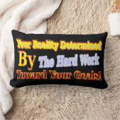 可愛いアートワークデザイン「Your Reality」について買 ランバークッション (ブランケット)