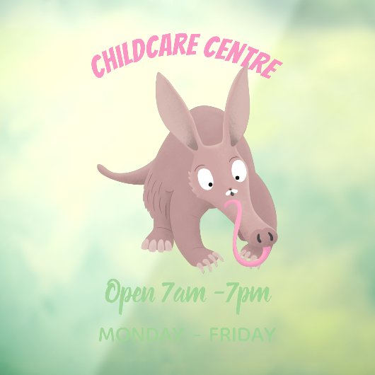 可愛いアールおもしろいダーク漫画 ウィンドウサイン (シート3)