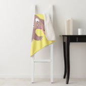 可愛いアールおもしろいダーク漫画 シェルパブランケット (インサイチュ)