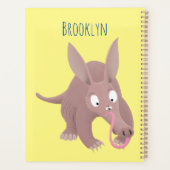 可愛いアールおもしろいダーク漫画 プランナー手帳 (裏面)