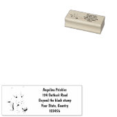 可愛いアールおもしろいダーク漫画 ラバースタンプ (押印)