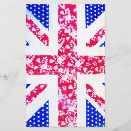 可愛いイギリス国旗 便箋