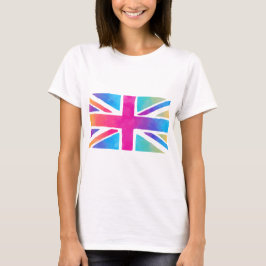 可愛いイギリス国旗 Tシャツ