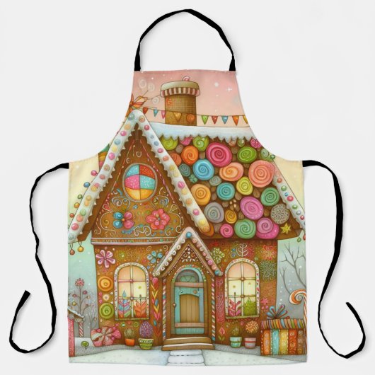 可愛いイジお洒落ャーパン屋 エプロン (正面)