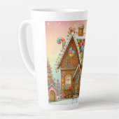 可愛いイジお洒落ャーパン屋 カフェラテマグ (左アングル)