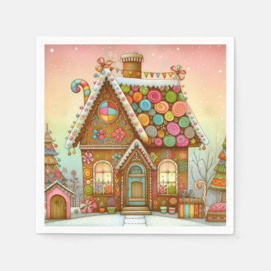 可愛いイジお洒落ャーパン屋 スタンダードカクテルナプキン (正面)