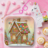 可愛いイジお洒落ャーパン屋 ペーパープレート (パーティー)