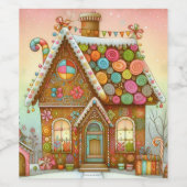 可愛いイジお洒落ャーパン屋 ワインラベル (シングルラベル)