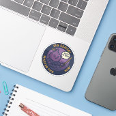 可愛いイチジクの智慧を持つ日本人の先生 シール (ノートパソコンとiPhone)
