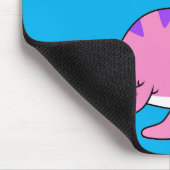 可愛いイラストレーションのネスのモンスター。 マウスパッド (コーナー)