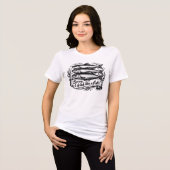 可愛いイワシの引用Tシャツ トライブレンドＴシャツ (正面全面)