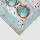 可愛いウィムスエームパンクホワイトフクロウBT6デコページ 薄葉紙 (詳細)