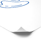 可愛いウェルネス気に自身の穏やかな雰囲気アイコン ポスター (コーナー)