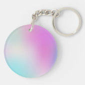 可愛いウォーターカラーキーチェーン キーホルダー (裏面)