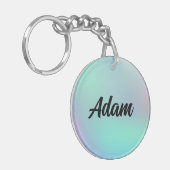 可愛いウォーターカラーキーチェーン キーホルダー (正面左)