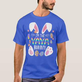 可愛いウサギ耳I'm the Yaya Bunny Matching Easte Tシャツ