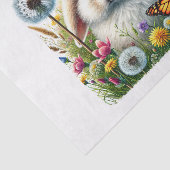 可愛いウッドランドの動物がウサギを分離 薄葉紙 (詳細)