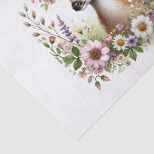 可愛いウッドランドの動物が鹿を切り離す 薄葉紙 (詳細)