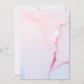 可愛いウッドランドテディベアボーイ赤ちゃんシャワーbyメール 招待状 (裏面)